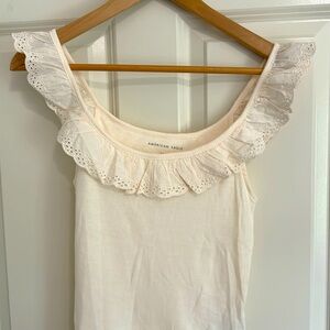 Ruffle top tee